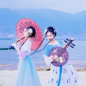 两人一张古风姐妹闺蜜头像第1张