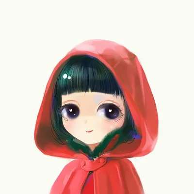 动漫简约小女生图片头像高清好看第1张