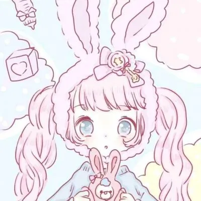 粉色系小仙女头像卡通第1张
