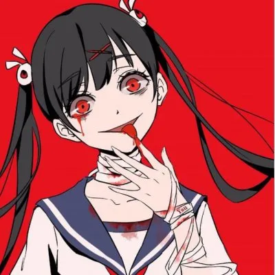 黑化女生头像第1张