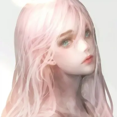 头像女生手绘高冷第1张