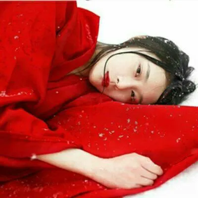 古风头像女真人红衣第1张