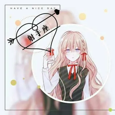 十二星座女生动漫图片头像第1张