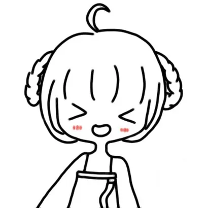 动漫简笔女头像第1张
