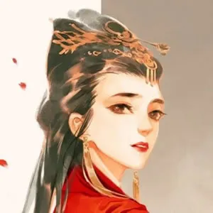 唯美古风动漫女头像高冷图片第1张