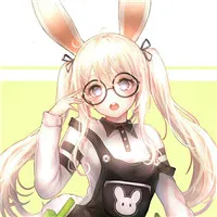 可爱小女孩戴眼镜头像卡通第1张