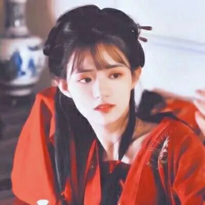 红衣古风头像第1张