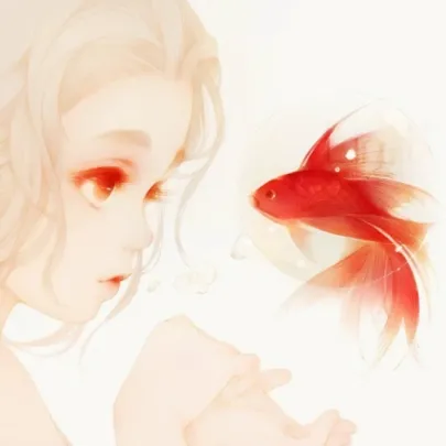 女生动漫古风唯美头像图片第1张