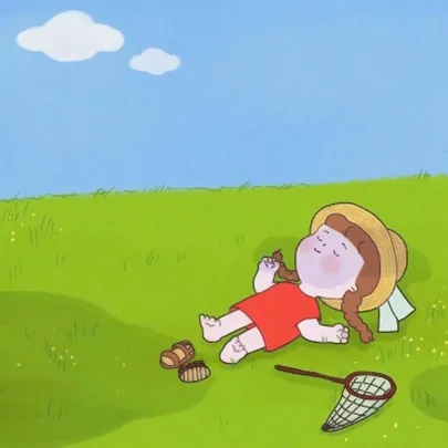 小女孩漫画头像第1张