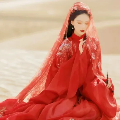 古风头像红衣第1张