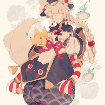 清新可爱女生卡通头像第1张