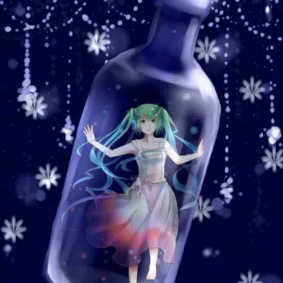 二次元瓶中女生头像第1张