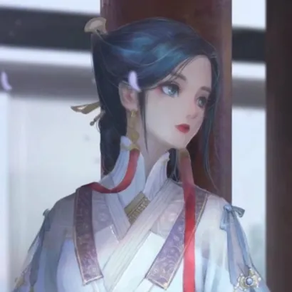 漫画头像女生古风高清图片第1张