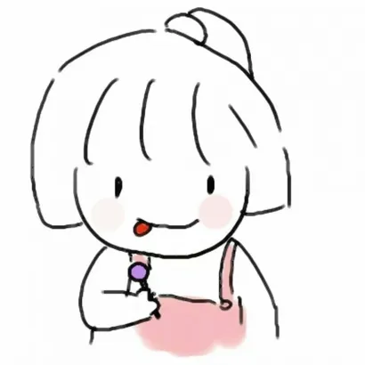 可爱卡通小女孩头像图片第1张