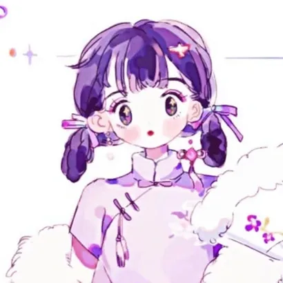 动漫女生闺蜜头像一对两张图片第1张