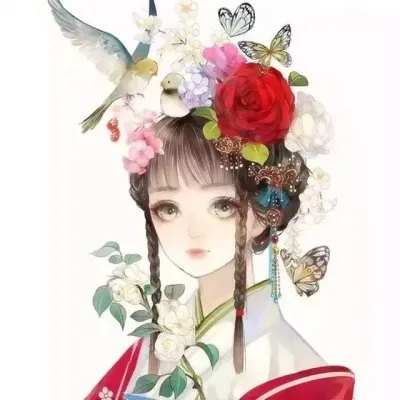 二次元古风女头高清第1张