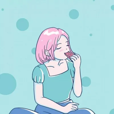 闺蜜头像一萌一酷动漫头像第1张