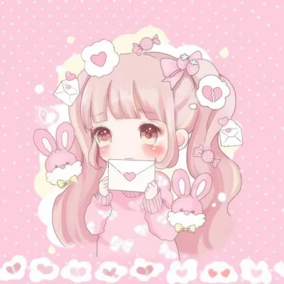 女生动漫头像少女心第1张