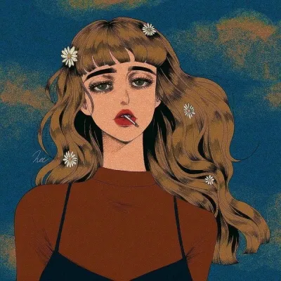 欧美动漫头像女生第1张