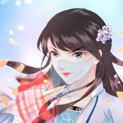 古风漫画少女头像第1张