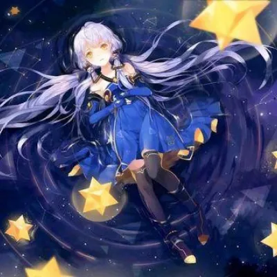 梦幻动漫少女头像第1张