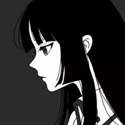 动漫女头黑白高冷第1张