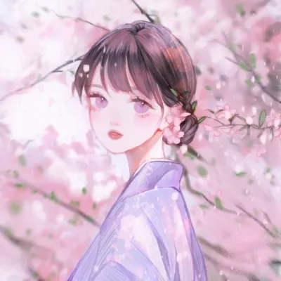 女生动漫唯美头像高清第1张