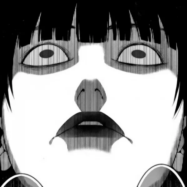 动漫黑白女生头像丧系高清第1张