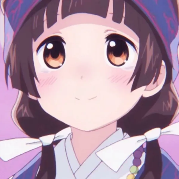 大眼卡通女孩头像第1张