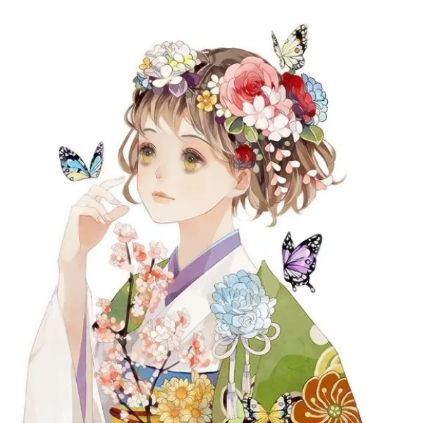 微信古风动漫头像女第1张