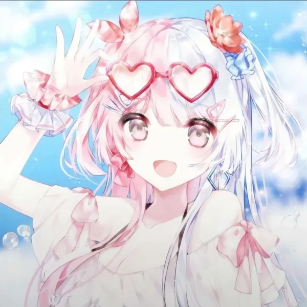 甜美可爱动漫女生头像第1张