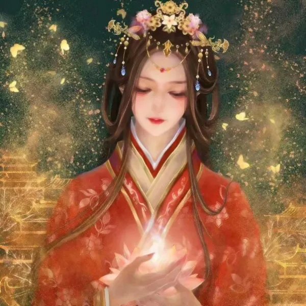 动漫图片女生唯美古装头像第1张