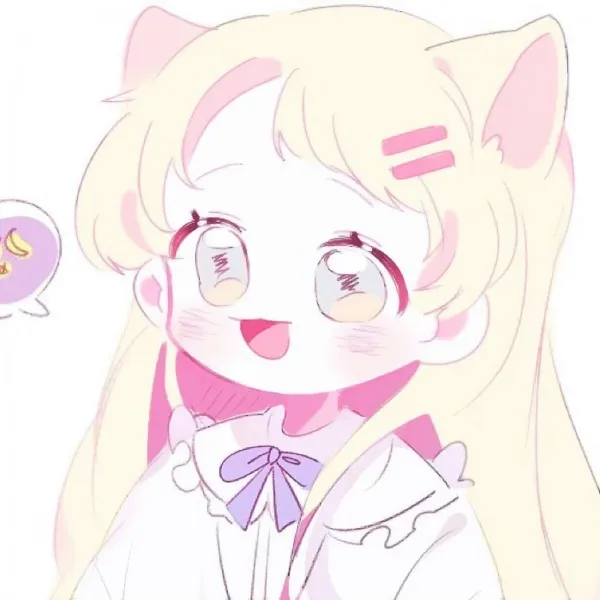 软萌女生动漫头像第1张