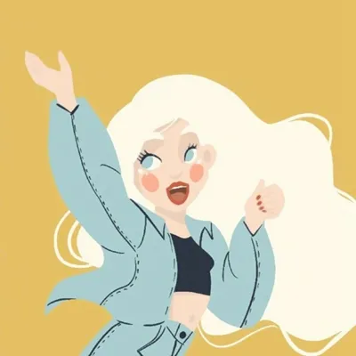 女生独特个性动漫微信头像图片第1张