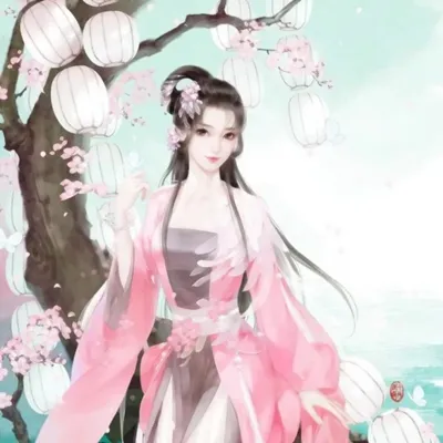 高清好看的女生超美古风二次元头像图片第1张