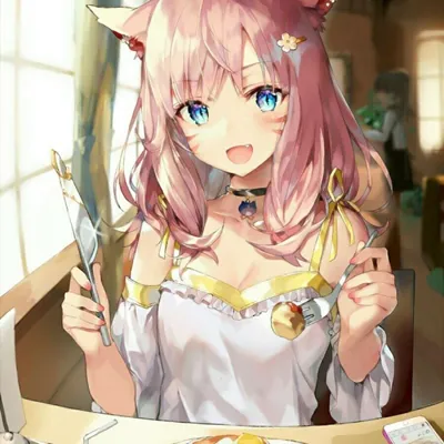 动漫女头像高清狐耳第1张