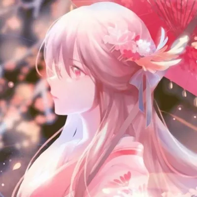 漫画唯美古风图片头像女生第1张