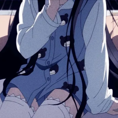 女生动漫头像部位图片第1张