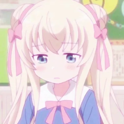 高清沮丧的动漫可爱女生伤感头像图片第1张