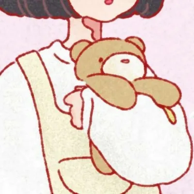 高清好看的可爱部位动漫头像女生图片第1张