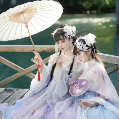 高清好看的古风姐妹闺蜜头像图片第1张