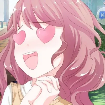 高清超萌的漫画女孩头像可爱单纯图片第1张