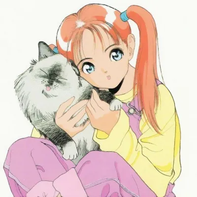 复古卡通头像女第1张