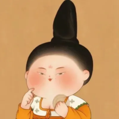 高清胖胖的女生可爱搞笑古风动漫头像图片第1张