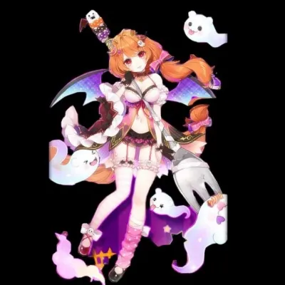 高清超萌的可爱风少女动漫头像图片第1张