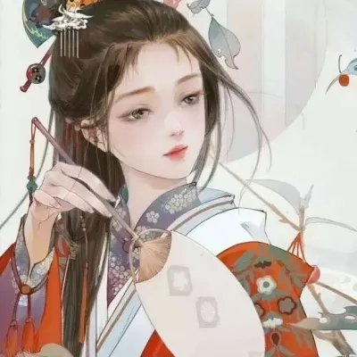 高清好看的女生动漫头像古风图片精选第1张