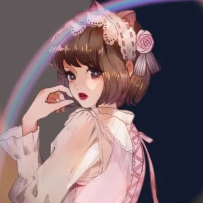 很酷的动漫女头像第1张