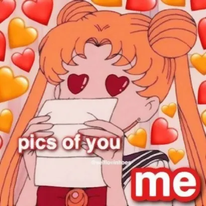 爱心动漫女生头像第1张