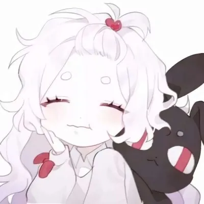 高清可爱的动漫闺蜜头像二人一对图片第1张