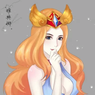 高清唯美的王者荣耀女英雄漫画头像图片第1张